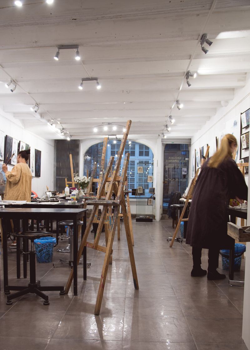 Cours de peinture à Lyon